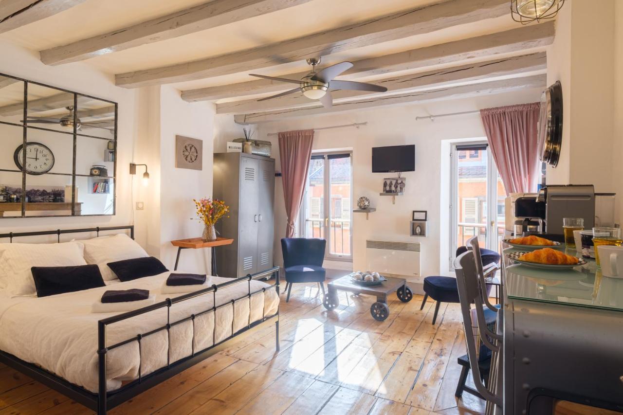 Au Grey D'Annecy, Studio Cosy Au Coeur De La Ville Экстерьер фото